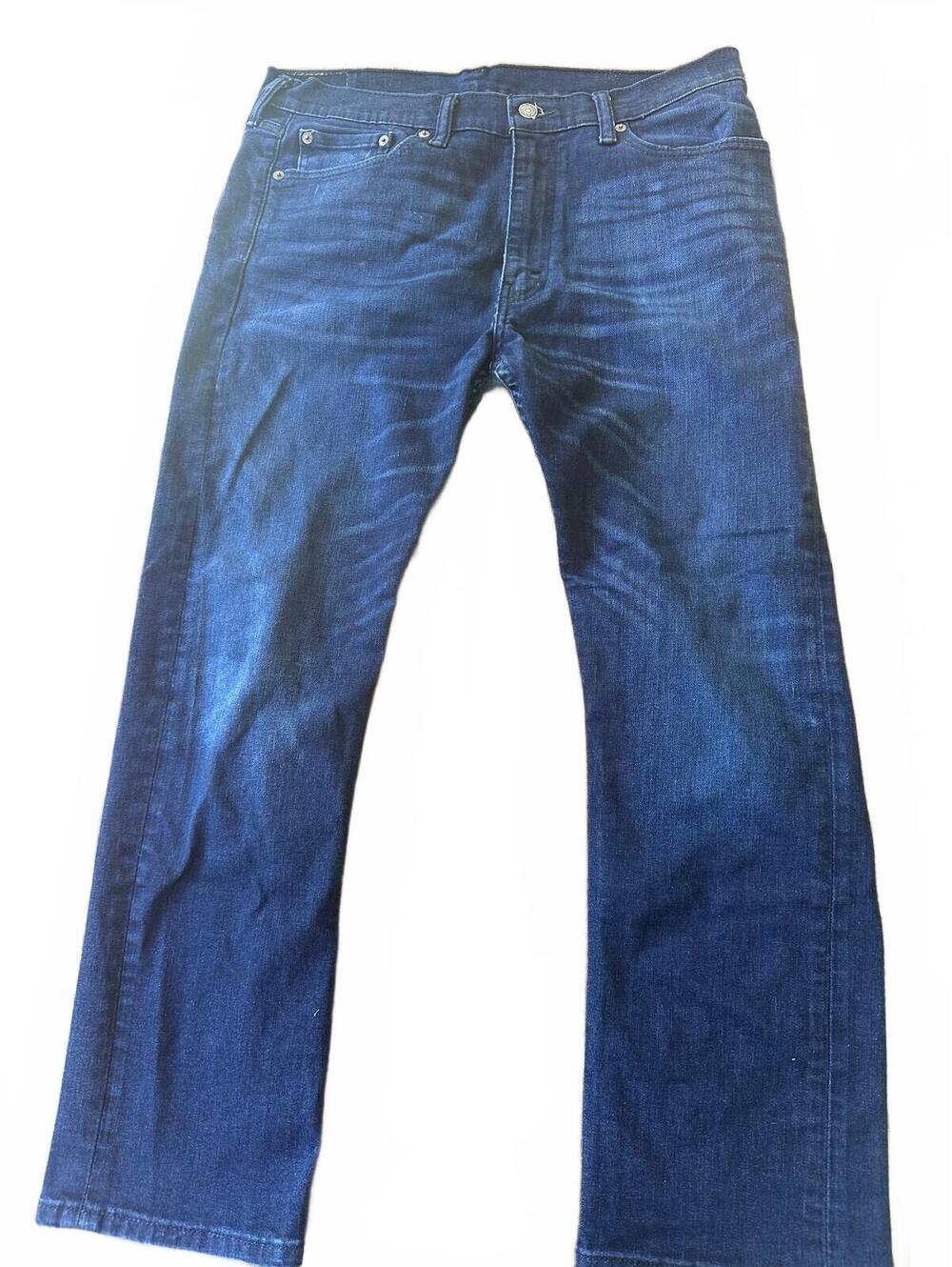 Levi's 513 Men's Slim Straight Dark Wash Jeans W36